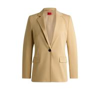 HUGO Blazer aus Stretch-Gewebe - Style Amegan, 50513784 Hellbeige 34
