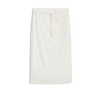 HUGO Bleistiftrock mit goldfarbenem Kettengürtel - Style Ratsa, 50558168 Weiß 36