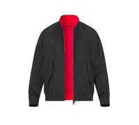 HUGO Blouson Herren Stehkragen Baumwolle schwarz, L