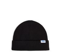 HUGO BLUE Beanie mit Schurwolle Herren schwarz, ONE SIZE