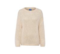 HUGO BLUE Grobstrickpullover mit Alpaka-Anteil Damen beige, XS