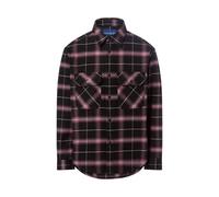 HUGO BLUE Hemdjacke Herren Comfort Fit Baumwolle schwarz, M