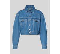 Hugo Blue Regular Fit Jeansjacke Baumwoll-Mix Modell 'GALATEA_B' in Jeansblau, Größe S