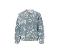 HUGO BLUE Strickpullover Herren Baumwolle grau, XS