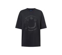 HUGO Oversized T-Shirt aus Baumwolle mit Logo der neuen Saison - Style Oversized Tee_B, 50511471 Schwarz XS