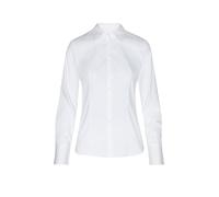 HUGO Slim-Fit Bluse aus bügelleichtem Baumwoll-Mix mit Twill-Struktur - Style The Fitted Shirt, 50554568 Weiß 38