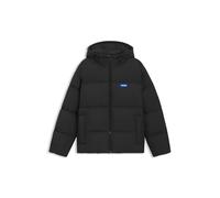 HUGO Herren Pufferjacke mit Kapuze BODO2541 Relaxed Fit, schwarz, Gr. M