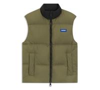HUGO Wasserabweisende Weste mit Logo-Label - Style Bodolino2541, 50546648 Olive S