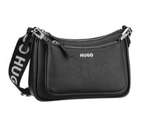 Hugo Bel Umhängetasche schwarz, Lederimitat, Damen