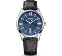 HUGO BOSS Ambasador 1513386 Herrenuhr 43mm NEU Blau Uhr