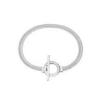 Hugo Boss Armband aus Stahl für Damen, Armband Zia 1580485 SB0095, Estándar, Nicht-Edelmetall, Kein Edelstein