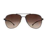 Boss BOSS 1641/S R80/HA 60 matte dark ruthenium / brown shaded