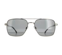 Hugo Boss Aviator Herren Matte Ruthenium Grau Polarisiert BOSS 1045/S Einheitsgröße