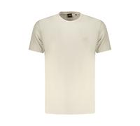 Hugo Boss Beiges Baumwoll Herren T-Shirt S