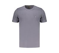 BOSS T-Shirt aus Baumwoll-Jersey mit Logo-Patch - Style Tales, 50508584 Dunkelblau XXXL
