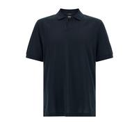 Hugo Boss Blaues Baumwoll-Poloshirt M Marine