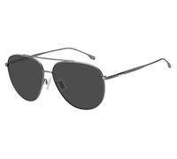 Boss Herren Sonnenbrille - BOSS 1296/F/S - R80/M9 - 63mm - Silber, Pilot