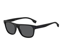 Hugo Boss BOSS 1322/S 0VK MATTE BLACK BLUE 55/18/145 Herren Sonnenbrillen