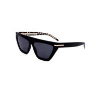 BOSS Sonnenbrille aus schwarzem Acetat mit goldfarbenen Details - Style BOSS 1609/S80758IR, 58115060 Schwarz ONESI