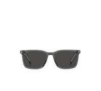 BOSS Sonnenbrille aus grauem Acetat mit silberfarbenen Details - Style BOSS 1749/G/SCBL55IR, 58329383 Grau ONESI