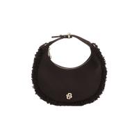 HUGO BOSS - Boss Beyond S Handtasche, Umhängetasche mit Teddy-Gewebe, Dunkelbraun