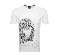 Hugo Boss BOSS Meissen White Lion T-Shirt Top Capsule Big 5 Kollektion Tiburt 160 50423048, weiß, XXL