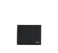HUGO BOSS - Boss New Crosstown Trifold Geldbörse, Portemonnaie, Leder, Schwarz