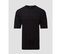 Hugo Boss C Darimo Herren-t-shirt Mit Viskose In Schwarz 50519642-1 Schwarz M