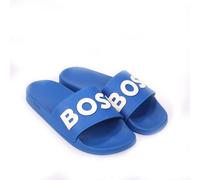 Hugo Boss - Damen Badesandale "Kirk", Logo (Blau) EU 38 / UK 5