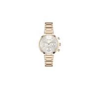 Hugo Boss Damenuhr Chronograph Edelstahl gold