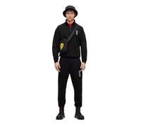 Hugo Boss - "Dangula" Sweatshirt für Herren, mit kurzem Reißverschluss (Schwarz) M