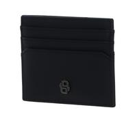 HUGO BOSS Double B Card Holder Saffiano Black