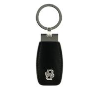 HUGO BOSS Double B Keyring Black & Chrome