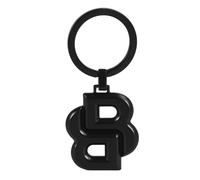 BOSS Schlüsselanhänger Double B Matt Schwarz