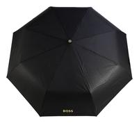 Hugo Boss Taschenschirm Double B - Monogramm-Print Schwarz/Gold