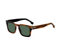 BOSS Gemusterte Sonnenbrille aus Acetat mit silberfarbenen Metalldetails - Style BOSS 1625/S8AS50QT, 58122801 Braun ONESI