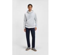 BOSS Hoodie aus Baumwoll-Terry mit Logo-Aufnäher - Style Wetalk, 50509314 Hellgrau M