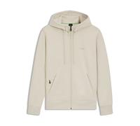 Hugo Boss Fashion Sweatjacke in Creme - Größe L | Herren Sweatshirts Jacken