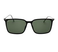 Hugo Boss grüne Sonnenbrille mit dünnen Beinen und schwarzen Gläsern Einheitsgröße