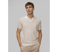 Hugo Boss H-jianluca Gestricktes Poloshirt 50537654-100 Weiß;Beige XL