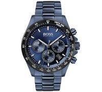 Hugo Boss HB1513758 Unisex Uhr Quarz Chronograph 43 mm Edelstahl Blau 5 ATM