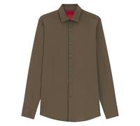 Hugo Boss - Hemd für Herren, Schmal, Langärmlig (Grau) 16 Zoll