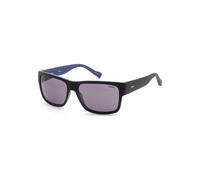 Hugo Boss Herren 58mm Mattschwarze Blaue Sonnenbrille HG0176-S-0VK-IR Einheitsgröße