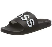 Hugo Boss Herren Bay_slid_rblg 10224455 01 Slip On Sneaker, Schwarz, 44 EU