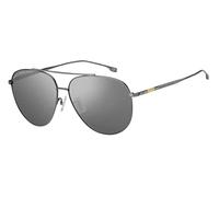 BOSS Sonnenbrille mit Doppelsteg und verspiegelten Gläsern in Silber-Optik - Style BOSS 1296/F/SR8163T4, 58093513 Assorted-Pre-Pack Stck