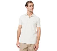 BOSS Green Regular Fit Poloshirt aus reiner Baumwolle Modell 'PADDY' in Offwhite, Größe L