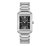 BOSS Uhr mit DREI-Zeiger-Quarzwerk für Herren Kollektion Principle Dress mit Silbernes Edelstahlarmband - 1514297