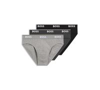 Hugo Boss Herren Slip aus Baumwolle, 3er-Pack | Herren Slip, bequeme Passform, ideal für den Alltag, bequeme Unterwäsche, Markenslip