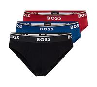 Hugo Boss Herren Slip aus Baumwolle, 3er-Pack | Herren Slip, bequeme Passform, ideal für den Alltag, bequeme Unterwäsche, Markenslip