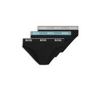 Hugo Boss Herren Slip aus Baumwolle, 3er-Pack | Herren Slip, bequeme Passform, ideal für den Alltag, bequeme Unterwäsche, Markenslip